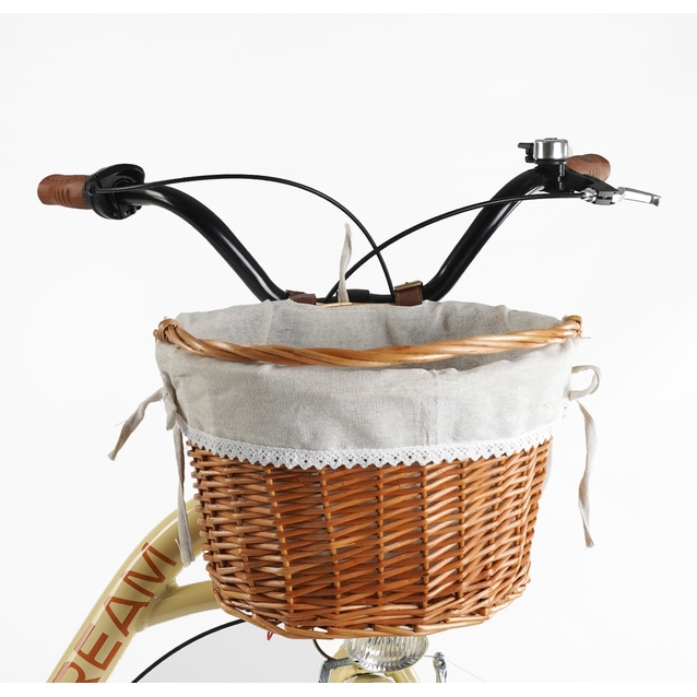 Міський велосипед 28 AL Corso «DREAM» DM-28012 алюміній 18", (к-т SHIMANO NEXUS) ПЛАНЕТАРНА втулка бежевий (+к/к/б) фото westvelo.com