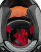 Шолом, закритий крос/ендуро (L 59-60) АТV Forsage Rider 035 чорно-червоний матовий з дашком + вмонтовані окуляри фото westvelo.com