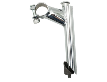 Винос руля мтв сталевий Ø22.2мм. L-150мм. L-65мм. Ø25.4мм. нікель