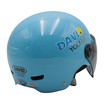 Мото шолом підлітковий, відкритий (M‑XL) "DAVID" 315A, синій глянцевий (ABS) фото westvelo.com