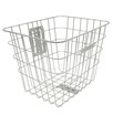 Кошик металевий дріт, сірий металік фото westvelo.com