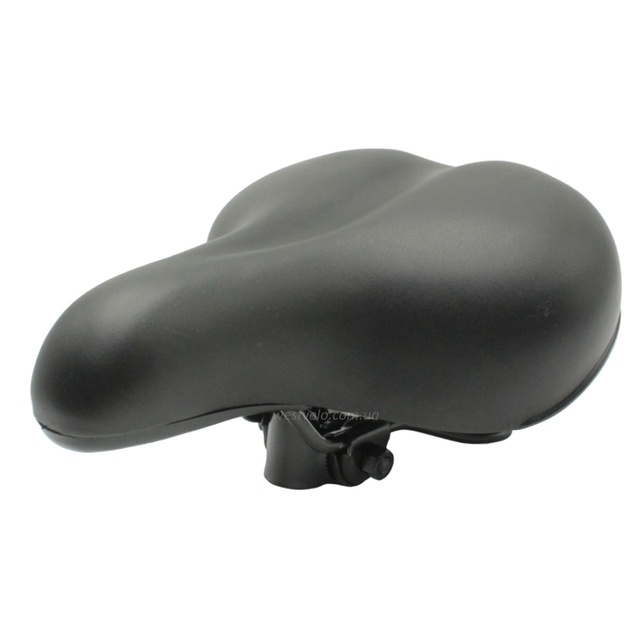 Сідло на пружинах VELOMAN № 191 чорне фото westvelo.com