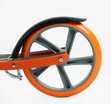 Самокат дитячий 2-х колісний, PU Best Scooter «FLASH» FL-80811 помаранчевий, Ø200mm, ручне гальмо, 1 амортизатор передній фото westvelo.com