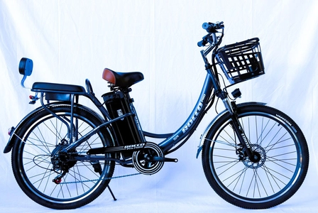 Електровелосипед 26 ST Corso «ROCCO» RC-75520 сталь, двигун 750W, акумулятор 48V20Ah літієвий, темно-сірий