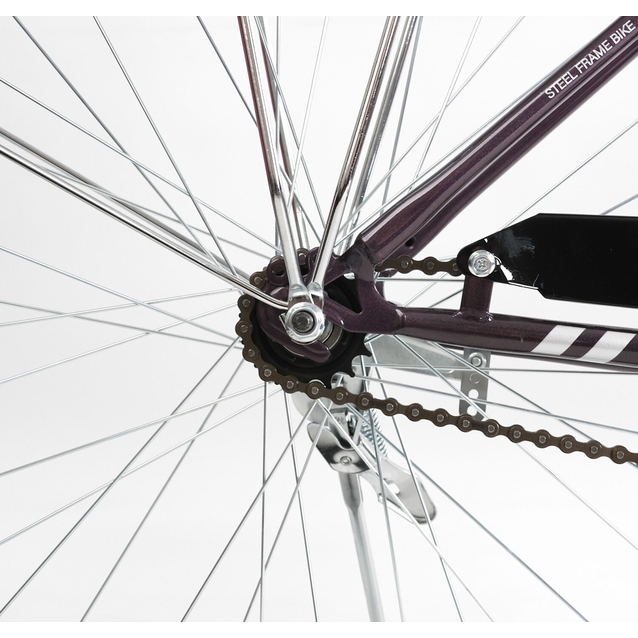 Міський велосипед 26 ST Corso «INSIDER» SD-26256 сталь 16,5", темно-фіолетовий фото westvelo.com