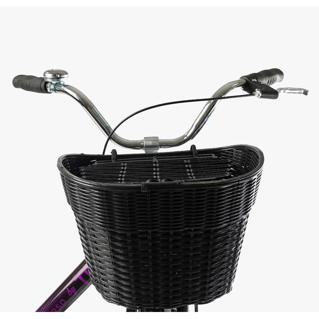 Міський велосипед 26 ST Corso «TRAVEL» TL-26523 сталь 16,5", темно-фіолетовий (+к(чорний)/к/б) фото westvelo.com