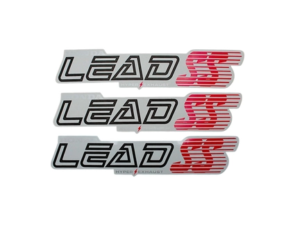Наклейки "HONDA LEAD SS" (35х10см), білі