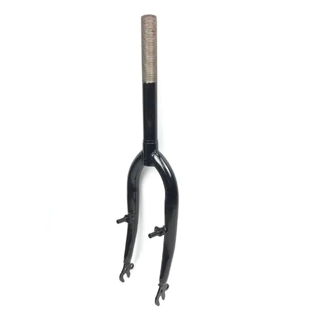 Вилка 16 сталева чорна шток L-200мм. р.з L-100мм. фото westvelo.com