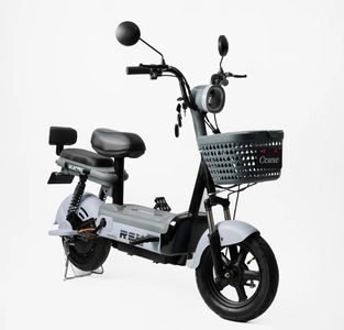 Електроскутер Corso «RSM» RS-30809, двигун 500W, акумулятор 48V/20Ah свинцево-кислотний, сірий, колеса 14"