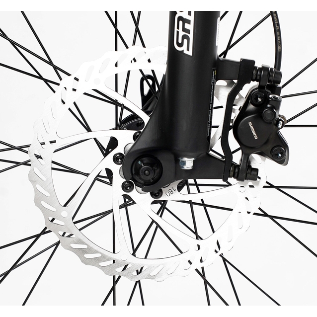 Велосипед 29 AL Corso «CYBER» CB-29490 алюміній 21", (к-т SHIMANO) чорний фото westvelo.com