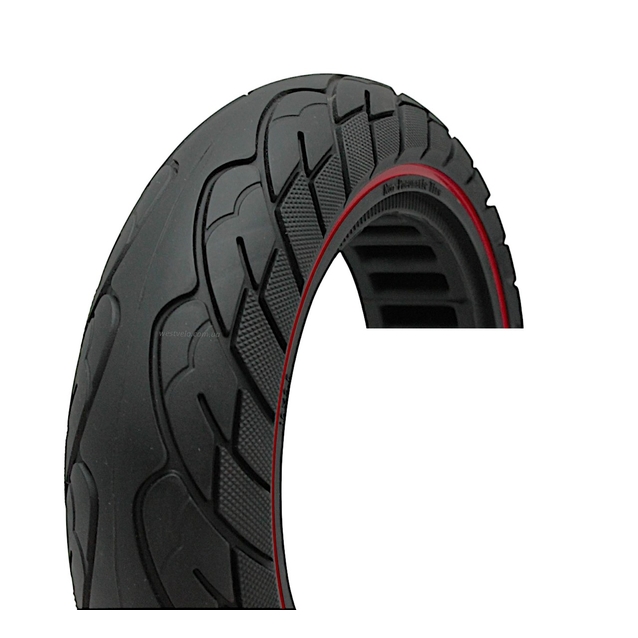 Покришка 10-2.50 NEDONG (Ø150 - 44мм) червона смуга безкамерка для електросамоката фото westvelo.com