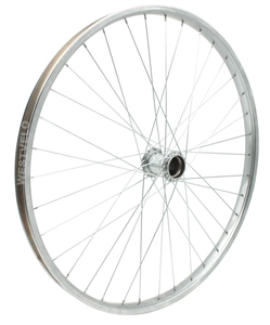 Колесо 26 зад, обід нікель, спиця 2мм, стакан