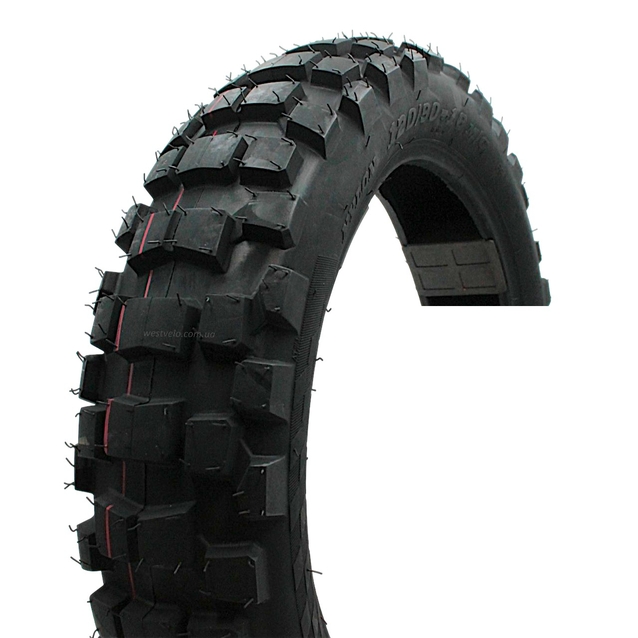 Покришка "16" 120/90-16 Б/К PERFECT (244) шипована кросс ТL фото westvelo.com