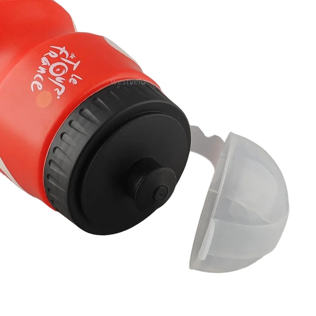 Фляга Discovery 650ml пластмасова червона фото westvelo.com