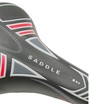 Сідло мтв № SD-270 чорно-сіре фото westvelo.com