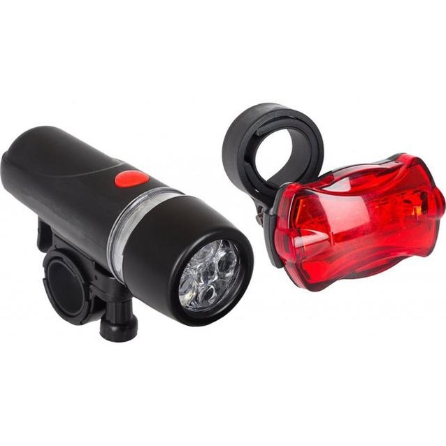 Фара + мигалка FY-812 діодні, на батарейках фото westvelo.com