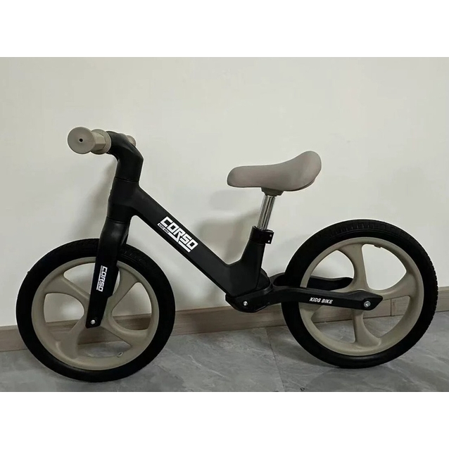 Велобіг 14 Corso надувні колеса, нейлонова рама з амортизатором, S-77598 чорний фото westvelo.com