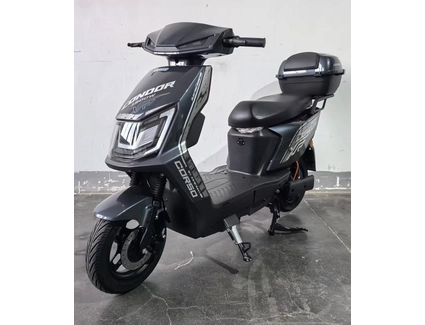 Електроскутер Corso «CONDOR» CD-901827, двигун 1500W, акумулятор 72V 30Ah літій-залізо-фосфатний, графітовий, колеса 10"