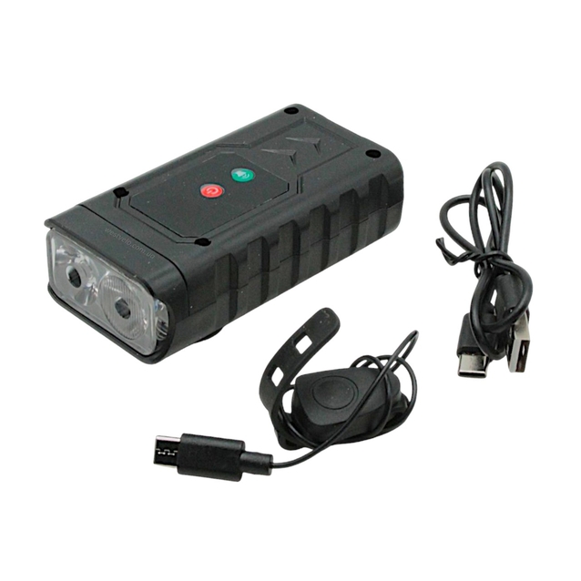 Фара Type-C + сигнал HY-7518 фото westvelo.com