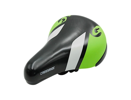 Сідло дитяче CROSSRIDE №185-10, пластмасова основа чорна