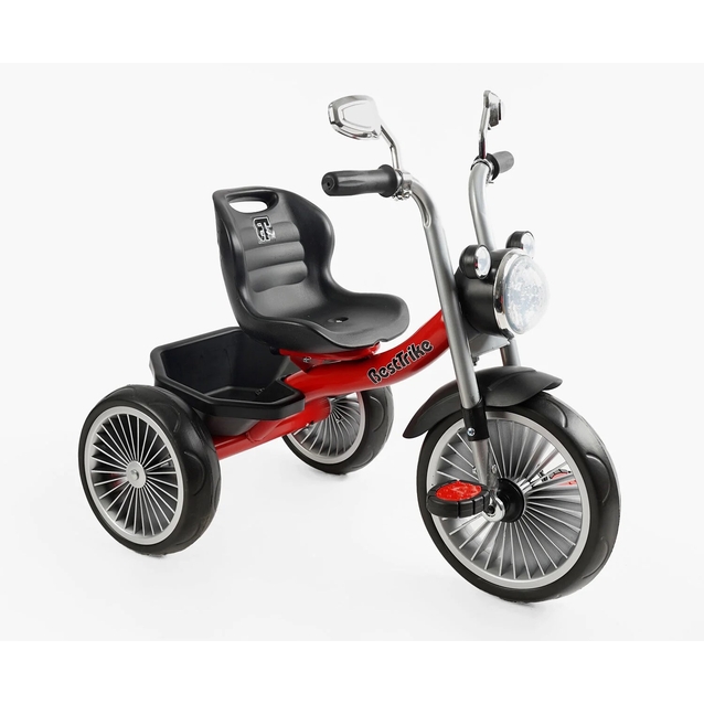 Дитячий велосипед 3-х колісний EVA (піна) Best Trike колеса 10-8, BS-69116 червоний, сталева рама, УКР. ОЗВУЧУВАННЯ, кошик фото westvelo.com