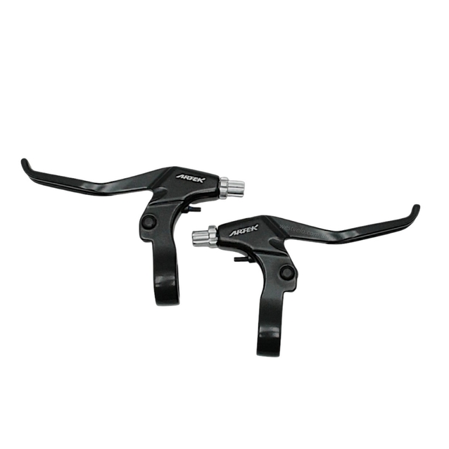 Ручки гальмівні ARTEK алюмінієві чорні фото westvelo.com