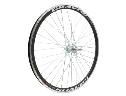 Колесо 26 зад, обід 2-ний чорний, вт. ST. на віночках