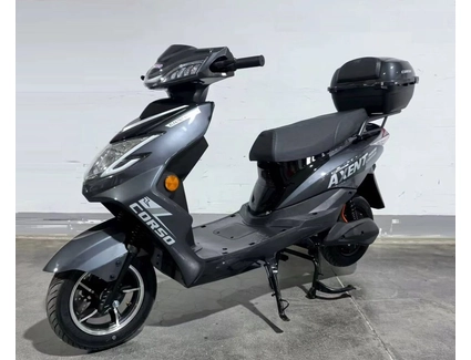 Електроскутер Corso «AXENT» AX-645881, двигун 1500W, акумулятор 72V 30Ah літій-залізо-фосфатний, графітовий, колеса 10"