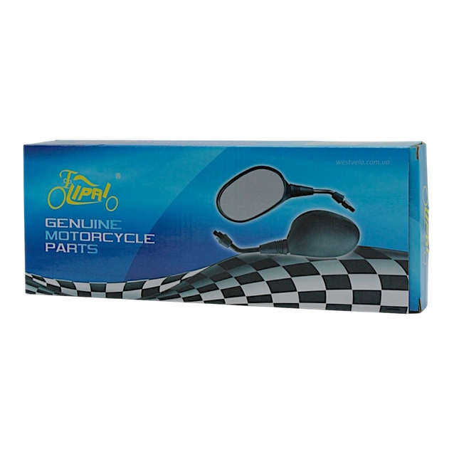 Дзеркало заднього виду Шестикутні LIPAI (M10 R+R) фото westvelo.com