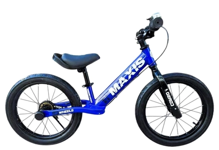 Велобіг 16 Corso надувні колеса, сталева рама «MAXIS» MX-27302 синій