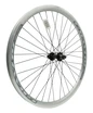 Колесо 24 перед, обід 2-ний сірий, втулка Shunfeng. чорна спиця фото westvelo.com