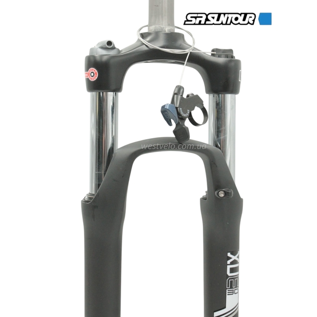 Вилка 29 аморт. безрізьб. SR SUNTOUR (xcm30) Ø28.6mm AL локаут disk+монет.lockout, шток L-215mm фото westvelo.com