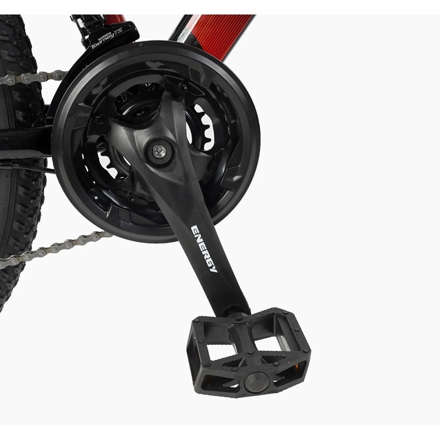 Велосипед 26 ST Corso «ENERGY» EN-26302 сталь 15", (к-т SHIMANO) чорно-червоний фото westvelo.com