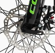 Велосипед 27.5 ST Corso «REND» RD-60280 сталь 15", (к-т SHIMANO) чорно-салатовий фото westvelo.com