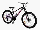Велосипед 26 AL Corso «X-POWER» PW-36150 алюміній 13", (к-т SHIMANO) чорно-фіолетовий фото westvelo.com