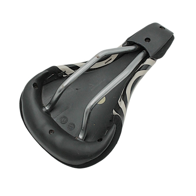 Сідло дитяче CNL-9042 Зебра (дві маски) чорно-біле (із дефектом) фото westvelo.com