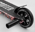 Самокат трюковий Best Scooter «SKULLS» BS-77488 чорно-червоний, HIC-система, пеги, AL диск та дека, колеса PU Ø110mm, ширина керма - 60 см фото westvelo.com