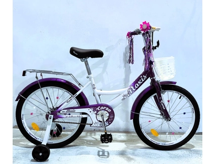 Дитячий велосипед 20 ST Corso «MAXIS» MX-65518 біло-фіолетовий