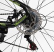 Велосипед 26 AL Corso «BLADE» BD-26204 алюміній 13", (к-т SHIMANO) чорно-салатовий фото westvelo.com