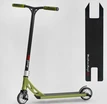 Самокат трюковий Best Scooter «FREESTYLE» N-56307 чорно-оливковий, HIC-система, пеги, AL диск та дека, колеса PU Ø120mm, ширина керма - 58 см фото westvelo.com
