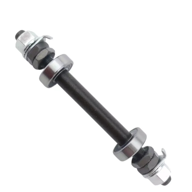 Вісь передньої втулки мтв на пром підшипниках широка L-80мм Ø26. L-145мм фото westvelo.com