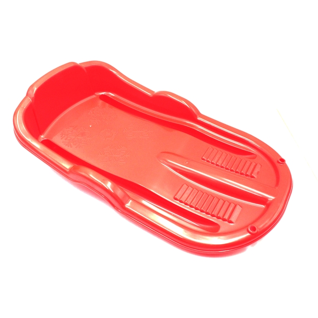 Льодянка "Сніжинки" (санки) червона фото westvelo.com