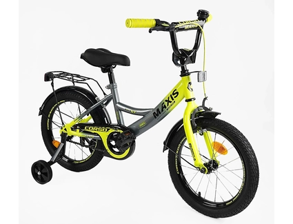 Дитячий велосипед 16 ST Corso «MAXIS» CL-16393 сіро-жовтий