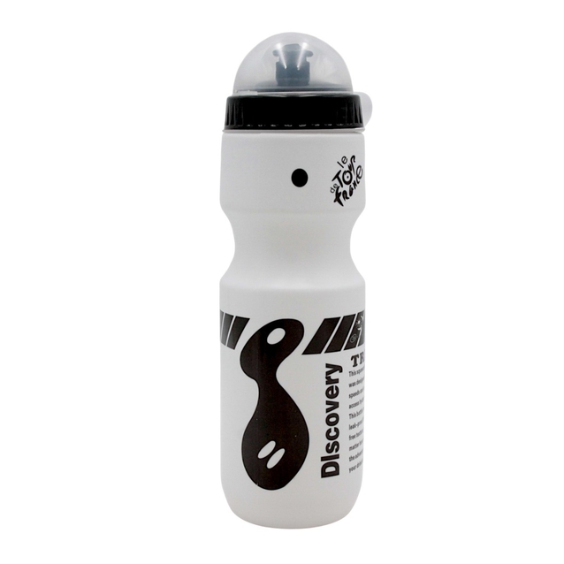 Фляга 750ml Discovery (TREK) пластмасова, біло-чорний фото westvelo.com