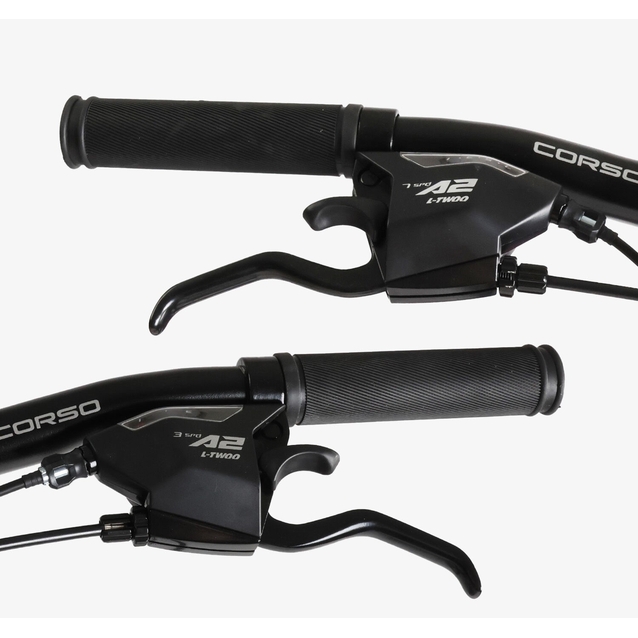 Велосипед 29 ST Corso «STELLAR» TL-29314 сталь 21", (к-т Saiguan) чорно-червоний фото westvelo.com