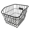 Кошик металевий на багажник чорний (267) фото westvelo.com