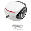 Кофр (багажник) для мотоцикла задній LIPAI (350х350х260) 32L білий глянець, крапля фото westvelo.com