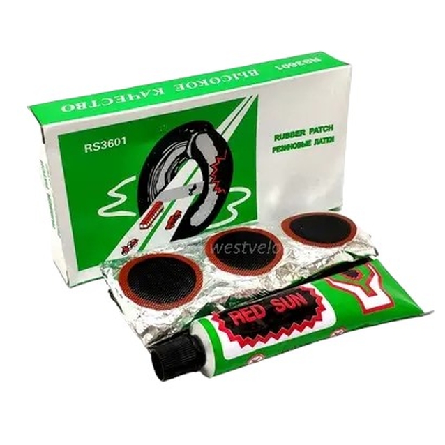 Латки + клей RS 36 круглі фото westvelo.com