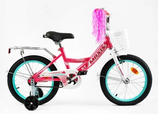 Дитячий велосипед 16 Corso «MAXIS» CL-16290 рожево-білий