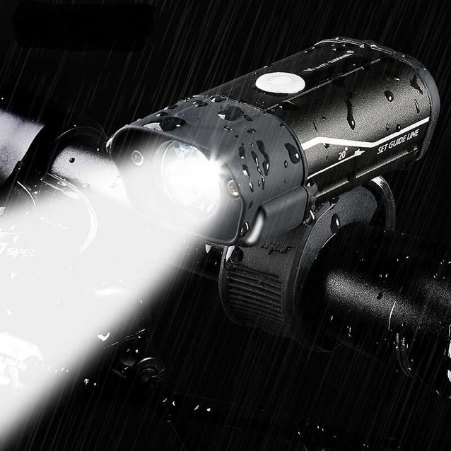 Фара №018 HYD-018 LED з акумулятором, AL корпус, на usb зарядку фото westvelo.com